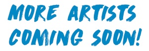 Artists coming soon banner